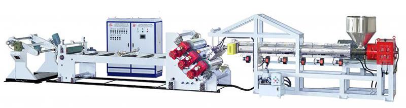 Sheet extrusion machine