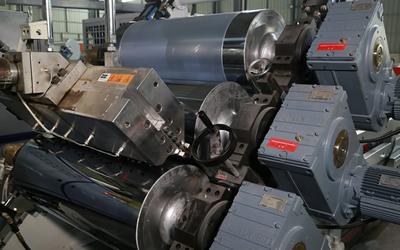 Plastic Sheet, Inclined 3-Rolled Plastic Sheet Extrusion Line